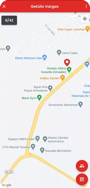 Tela do associado no app SisUniversitario